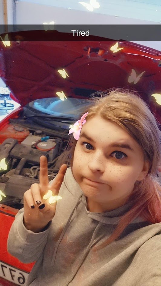 Car repair in progress.. 