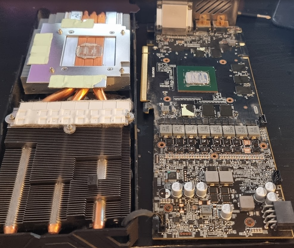 GTX1080 heatpad changes