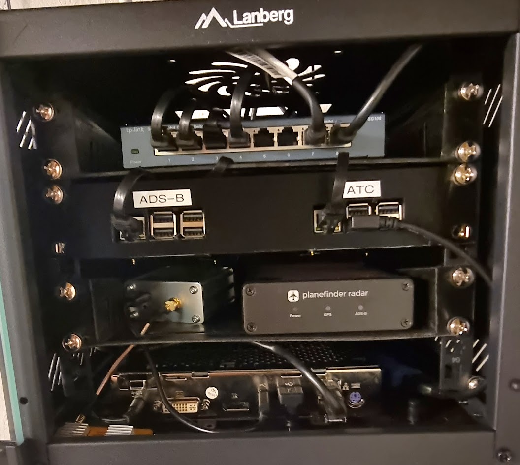 ADS-B and ATC receivers for aircraft tracking (1090 MHz)